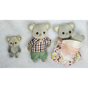 Epoch Calico Critters Sylvanian Families Outback Koala Family Mom Dad Baby Kid